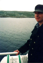 Jeremy looking nautical.