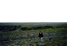 The loneliness of the landscape.