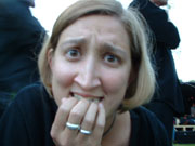 Me freaked-out.