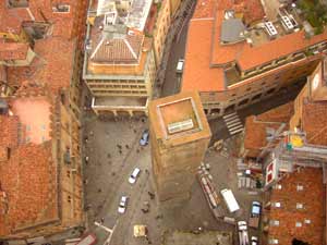 Garisenda from above